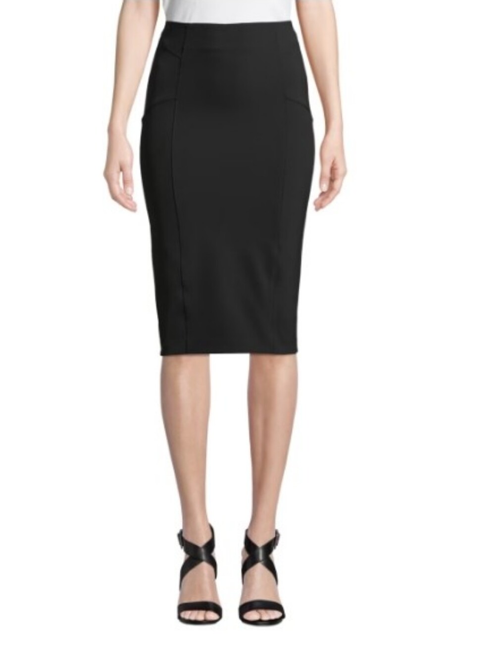 Veronica Beard Vail Midi-Length Pencil Skirt Black Size 0